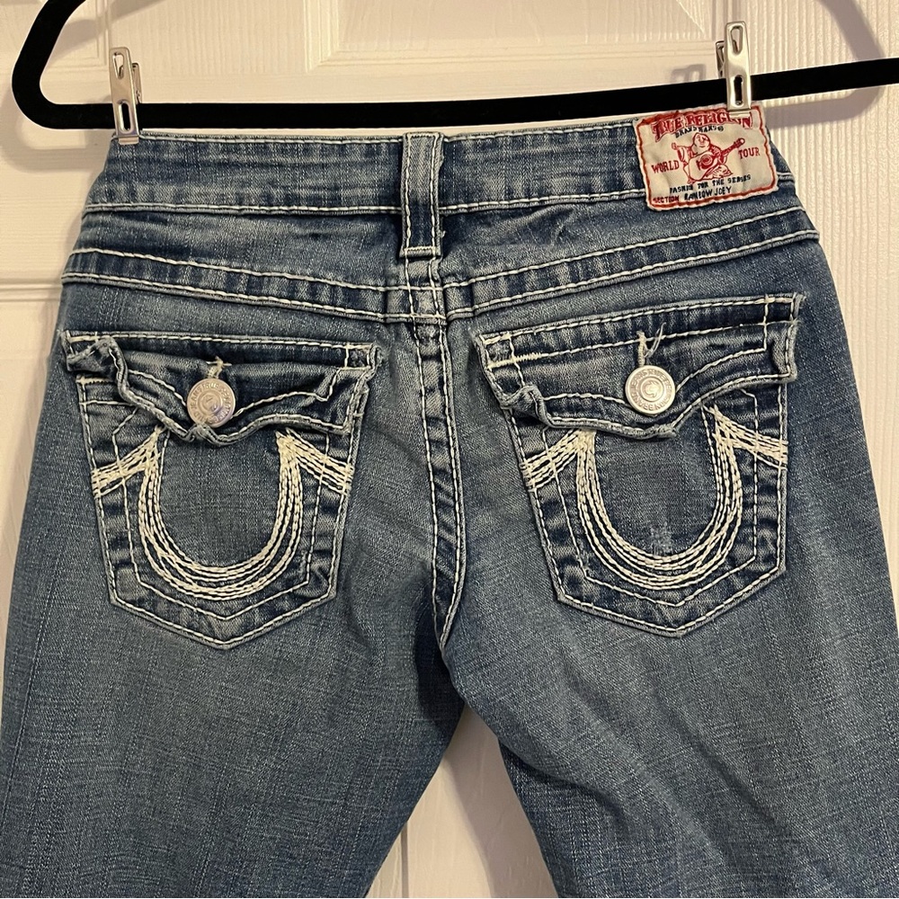 Vintage True Religin low rise jeans